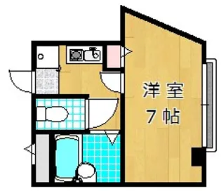シャトークレール【2階】の間取り