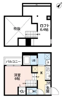 SK2【1階】の間取り