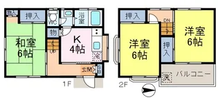 東京都葛飾区東新小岩5【一戸建】の間取り