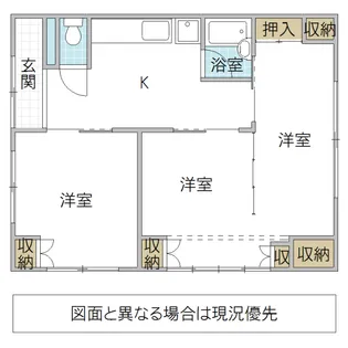 茨城県水戸市笠原町【一戸建】の間取り
