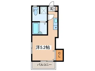第11セントラルコーポ横須賀【2階】の間取り