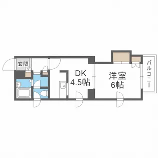ベラ・カーサ【3階】の間取り