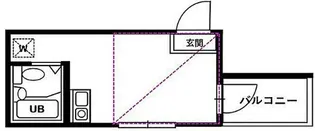 プレステージュ四つ木【3階】の間取り