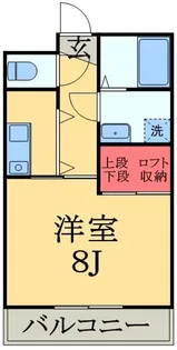 エクセル6【3階】の間取り