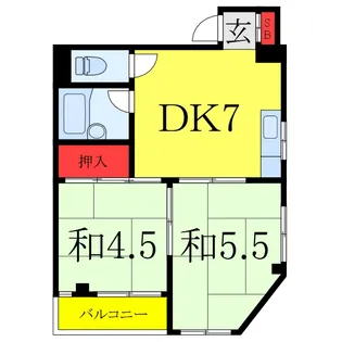 上青木コレクションハウス【3階】の間取り