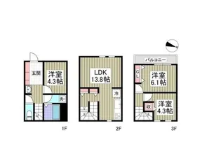 Regina大宮の間取り