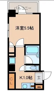 レジディア文京湯島II【10階】の間取り