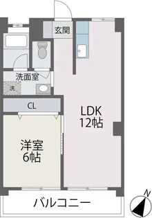 メゾン住吉【5階】の間取り