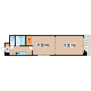 グリーンハピー泉中央【3階】の間取り