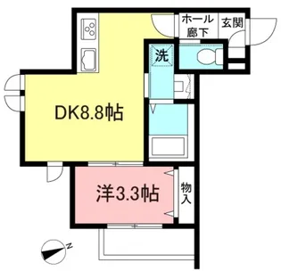 グラン シャリオ【2階】の間取り