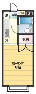 パークサイドグローリー【2階】の間取り