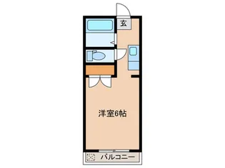 セントラルハウス上荒田【3階】の間取り