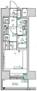 SQUARE CITY KAWASAKI【2階】の間取り