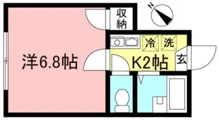 ドムス代田橋【1階】の間取り