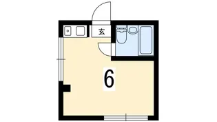 西村マンション【3階】の間取り