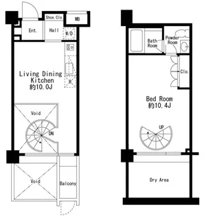 プライムアーバン用賀IIの間取り