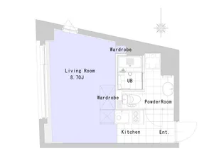 EXAM代々木【3階】の間取り