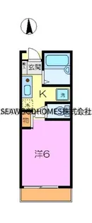 pallazzo del mare【1階】の間取り