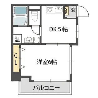インフィルドII【3階】の間取り
