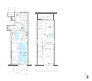 ZOOM川崎EAST【14階】の間取り