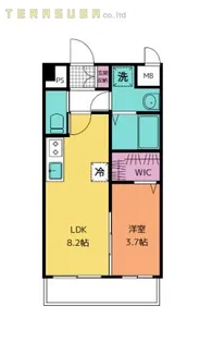 シェル新川【2階】の間取り