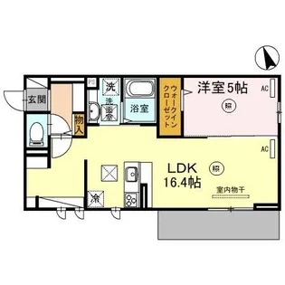 メリヤス手柄【1階】の間取り