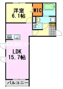 タウンコート【3階】の間取り