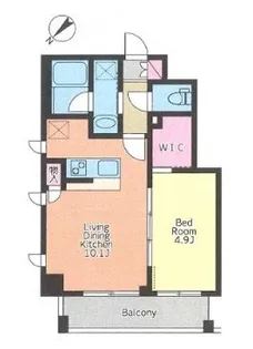 TGM武蔵小山【2階】の間取り