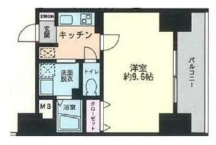 Noah’sark【11階】の間取り