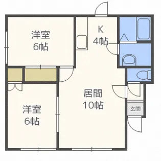 ドエル88【2階】の間取り