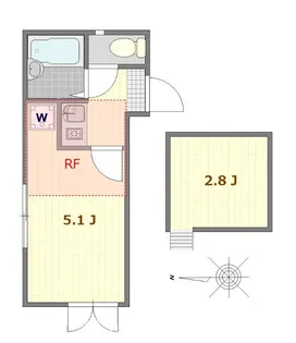 エスポワール日暮里【3階】の間取り