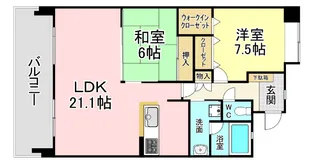 ルピナス守恒【3階】の間取り