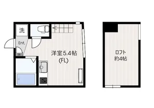 アザーレ・クオン枡形【1階】の間取り