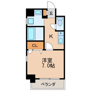 SH丸の内【6階】の間取り