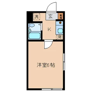 ヒルズウィーハイA棟【1階】の間取り