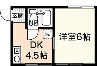 ログポース【4階】の間取り