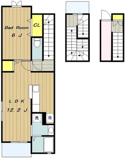 テラコッタIII【3階】の間取り