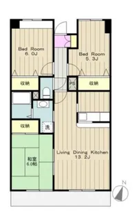 アルデールマンション【3階】の間取り