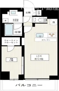 ミルーナヒルズ柏【4階】の間取り