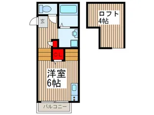 ウィステリア【1階】の間取り