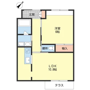 ベルラ【1階】の間取り