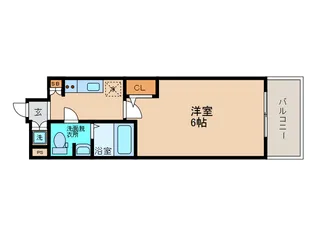 エスリード心斎橋EAST【11階】の間取り