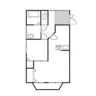 ウィンヒルズアサカ【1階】の間取り