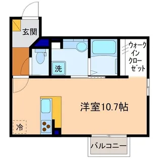 ポンパブランカ15 A棟【1階】の間取り