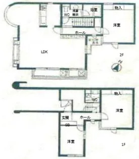 JLBグランエクリュ明大前IIIの間取り