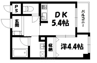 武三ビルディング【5階】の間取り