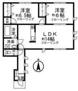 Maison MARUYAMADAI A棟【1階】の間取り