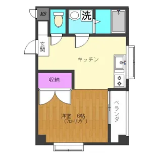 フジハイム【2階】の間取り