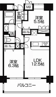 ウィンベル我孫子【5階】の間取り