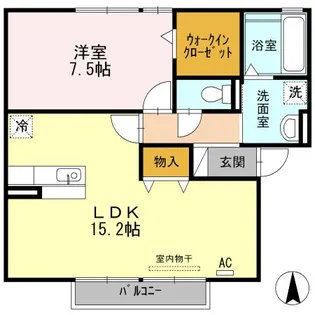シャルマン アカネ【2階】の間取り
